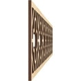thumbnail image 3 of Ekena Millwork 46 3/4"W x 10"H x 3/8"T Hazelton Fretwork Moulding, Birch, 3 of 13