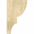 thumbnail image 3 of 4"W x 12"D x 20"H Ridgewood Rough Sawn Corbel, Douglas Fir, 3 of 9