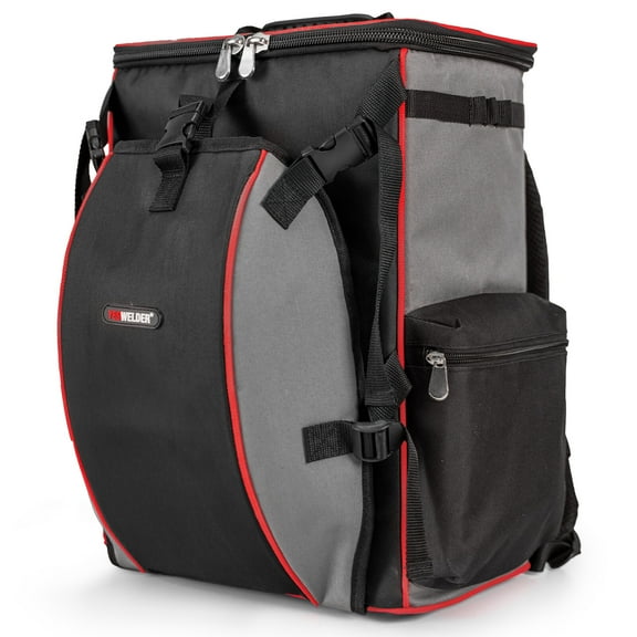 Welder Bag Extreme Gear Pack with Helmetcatch holds welding helmet, tools, etc.