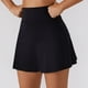 thumbnail image 4 of Faldas de tenis, falda corta de yoga, falda deportiva con dobladillo dividido para tenis, faldas deportivas para correr, apariencia llamativa, 4 of 6