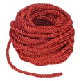 thumbnail image 1 of Uxcell Cuerda de Trim Suave Trenzada de 16 Yardas, 5 mm/0.2 in Cuerda de Seda de Poliéster Roja para Manualidades de Bricolaje, 1 of 7