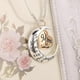 thumbnail image 4 of Colgantes elegantes Collar para madres con regalo de aniversario de la madre grabado con amor dorado jinwen Collar Colgantes Mujer, 4 of 8