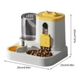 thumbnail image 6 of 2-in-1 Pet Feeder And Water Dispenser Automatic Pet Dry Food And Water Dispenser Set for Small Medium Cats Dogs, 6 of 7