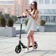 Foldable Scooter Big Wheel Kick Scooter Lightweight Adjustable Handlebars City Commuter Adults Child Teenagers Load 330lbs