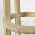 thumbnail image 5 of Mercana ANDY II SMALL NATURAL WOOD CYLINDRICAL LANTERN, 5 of 7