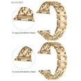 thumbnail image 4 of BadPiggies Cowboy Chain Replacement Bands Strap Bracelet for Apple Watch iWatch Series 7 6 5 4 3 2 1 38/40mm 42/44mm, 4 of 8