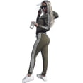 thumbnail image 4 of Womens 2 Pcs Athleisure Sports Wear Tracksuit Hoodie Pants Set, 4 of 5