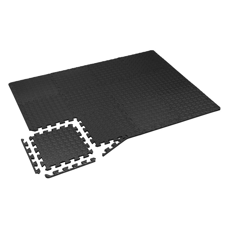 Myriann Interlocking Soft Foam Floor Mats 18 PCS EVA Puzzle Rubber Tiles Protective Flooring Set Ground Protector Surface Protection