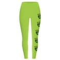 thumbnail image 4 of QATAINLAV St Patricks Day Leggings for Women High Waisted Tummy Control Workout Leggings Trendy Shamrock Leaves Print Irish Green Soft Yoga Pants Mint Green M Deal of The Day, 4 of 5