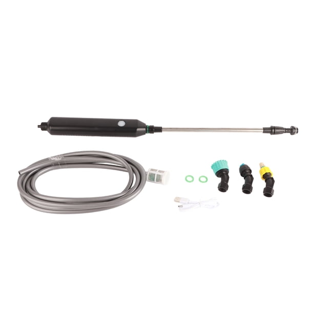 Rociador eléctrico automático, riego flexible, rociador de agua recargable, 2400mAh