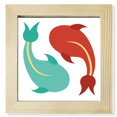 thumbnail image 1 of Los gemelos el patron de Taichi Unbranded Marco cuadrado 8 x 8, 1 of 4
