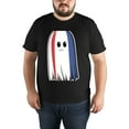 thumbnail image 4 of Men's Graphic TeeHalloween Letter Print T-Shirts Round Neck Short Sleeves Sizes XS-5XL Summer Daily Casual Tops, 4 of 5