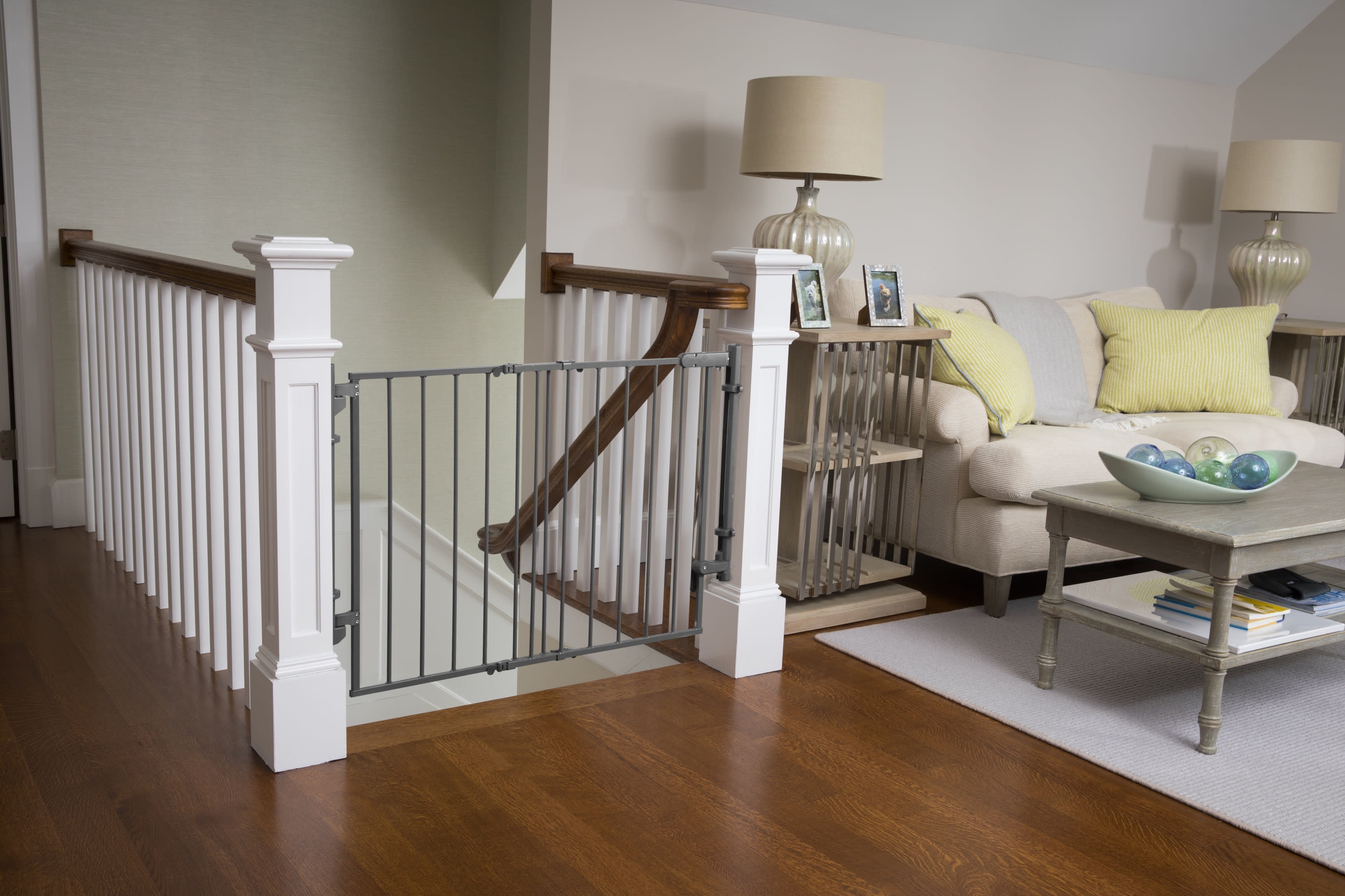 Safety 1st Ready to Install Gate, Grey