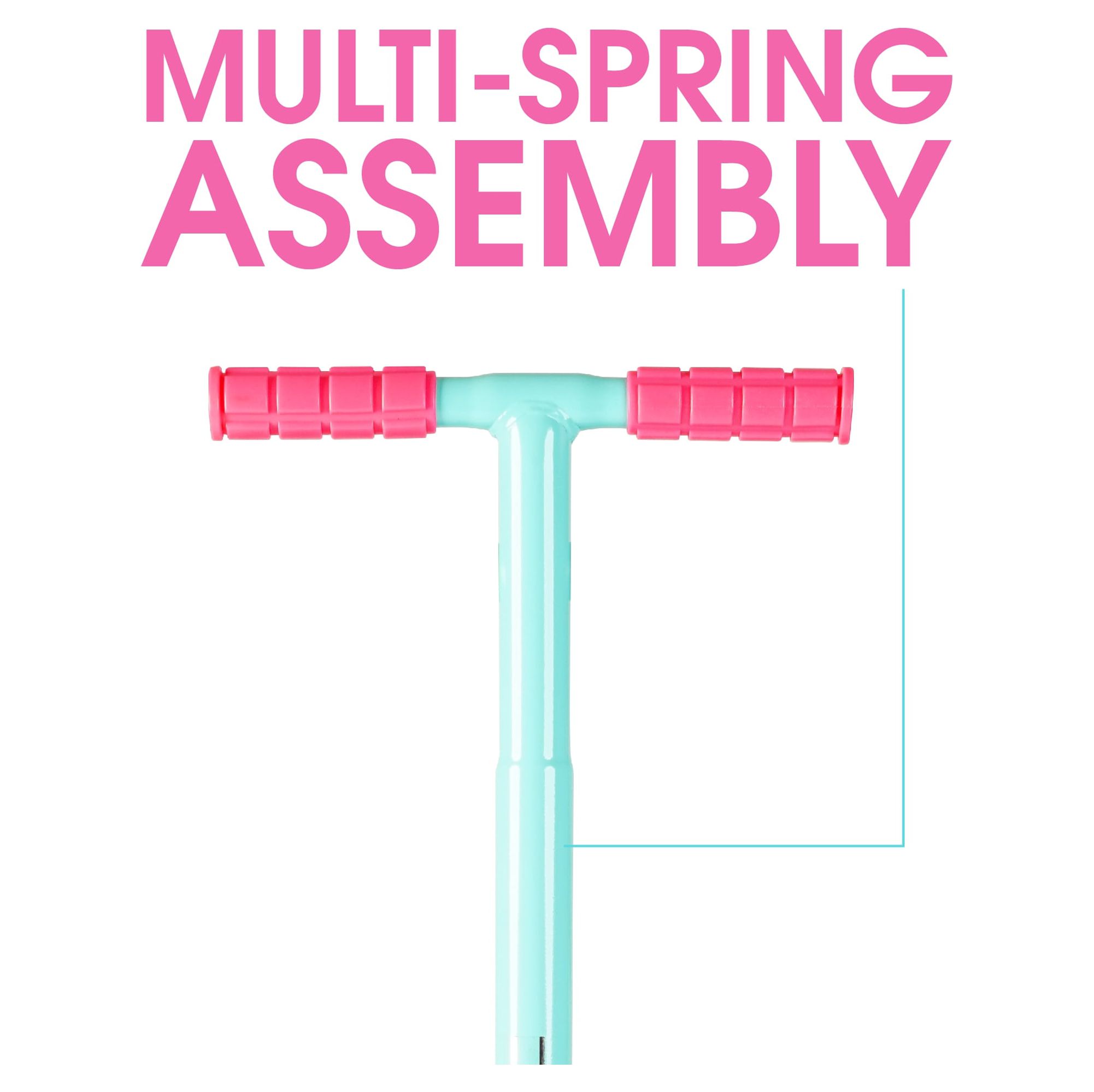 Madd Gear Pogo Stick Pink/Black- For Kids 5 and Up - Unisex