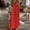 *Red, variant on ClodeEU Women's V Neck Spaghetti Strap Maxi Dress,Solid Casual Loose Flowy Beach Sundress Black,Women's Plus L
