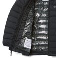 thumbnail image 3 of Boy’s Powder Lite Hooded Winter Jacket, Water repellent, Black, Small, 3 of 9