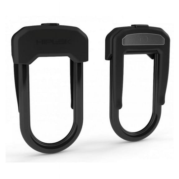 Hiplok D U-Lock and Cable Lock, Black