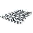 thumbnail image 2 of APS Compatible with Jeep Wrangler 1997-2006 with Chrome Shell Model Main Upper Stainless Steel Chrome Billet Grille Insert J85490V, 2 of 7