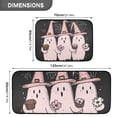 thumbnail image 3 of Halloween Pink Ghosts Kitchen Mats Non Slip Standing Desk Mat Runner Rug Washable Kitchen Rugs for Floor 2PCS, 3 of 7