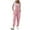 Pink, variant on Lindreshi Jumpsuits for Women Womens Fashion Summer Solid Pocket Casual Sleeveless Suspender Jumpsuit