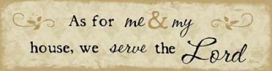 Serve The Lord Canv