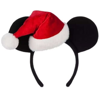 Disney Parks Christmas Mickey Santa Hats Bundle Disney Mickey Santa Cap | Disney Santa Hats main image 4
