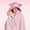 pink, variant on Cute Cinnamoroll Kuromi Hooded Cape Cloak Wearable Blanket Hoodie Winter Warm Shawl Mantle Flannel Pajamas