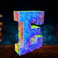 thumbnail image 4 of Xihbxyly Luces Led con Letras de Colores, Iluminación Festiva para Fiestas, Diseño Brillante y Duradero, Decoración Versátil para San Valentín, Halloween, Navidad y Cumpleaños, 26 Letras Mayúsculas,, 4 of 6