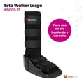 thumbnail image 2 of Bota walker  ortopédica larga con suela Antideslizante y correas ajustables, 2 of 6