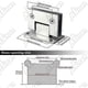 thumbnail image 2 of Hinge Stainless Steel Frameless Glass Door Hinge Two Way Glass Door Shower Room Hinge(4mm Welding Clamp 90 Degree 304 Light)-hao, 2 of 4