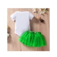 thumbnail image 4 of Faithtur Ensemble de Vêtements pour Bébé Fille Manches Courtes Col Rond + Jupe en Couches, 4 of 8