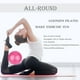 thumbnail image 3 of InnotechSC Pelota de Pilates 9", Pelota de Ejercicios Pequeña con Guía, Mini Pelota de Yoga para Pilates, Yoga, Entrenamiento Básico, Fisioterapia, Equilibrio, Estabilidad, Estiramiento, 3 of 7