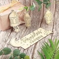 thumbnail image 3 of 2 piezas de placa de madera colgante Islam Ramadán linterna colgante ornamento pared DIY decoración del hogar para Eid Ramadán, 3 of 5