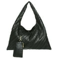 thumbnail image 2 of Walter Baker Dakota Leather Shoulder Bag, Black, 2 of 4
