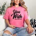 thumbnail image 2 of Humorous You Wish Signed Jessie's Girl, Crunchberry Comfort Colors T-Shirt, Medium, 2 of 3