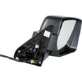 thumbnail image 2 of DAMAIJOY 1pc Right Passenger Side Textured Black Power Non-Heated Operate Manual Folding Exterior Door Rear View Mirror for Jeep for Patriot 2007-2017 Without Auto-Dimming 5155458AG JP46ER, 2 of 8