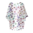 thumbnail image 3 of Ruyang Summer Puff Sleeve Cardigans Womens Fashion Floral Printed Kimono Cardigan Casual Loose Fit lightweight Cover Up Blouse Tops, 3 of 3