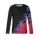 thumbnail image 4 of Blusas y camisas de manga larga y cuello redondo para hombre, camisetas informales con estampado de cuello redondo, blusas de manga corta para hombre, 4 of 5