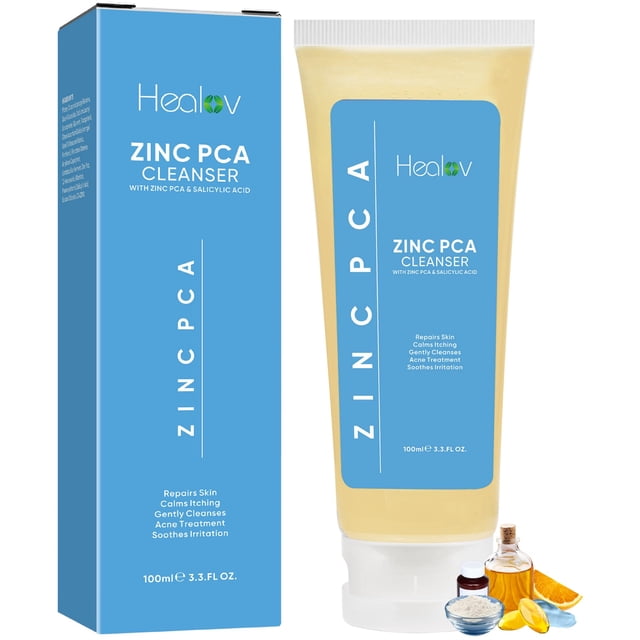Tratamiento para el acné Cleanser Healov Zinc PCA 100 ml