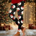 thumbnail image 2 of Gyexs Christmas Leggings for Women Soft Stretchy Xmas Printed Pajamas Pants Lined Gym Yoga Pants Womens Christmas Apparel E-Black & Size XXL, 2 of 6