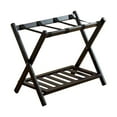 thumbnail image 1 of DOLITY Luggage Rack for Guest Room Suitcase Stand Multipurpose Shoe Rack for Travel Black, 1 of 9