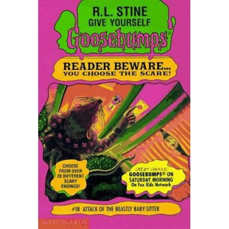 Pre-Owned Attack of the Beastly Baby-Sitter (Give Yourself Goosebumps, No 18) (Paperback) 0590934856 9780590934855