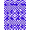 Purple Blue White, Pattern 20, variant on ODIKA Purple Interlocking Checkerboard Minimalist Tone Block Checkered Pet Friendly & Kids Safe Play for Playroom, Bedroom, Reading Nook