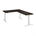 thumbnail image 2 of Move 60 Series 60W L Shaped Standing Desk in Black Walnut - Engineered Wood, 2 of 7