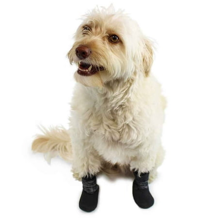 Anti Slip Traction Socks for Pets Waterproof Dog Boots for Hardwood Floors and Indoor Paw (Best Way To Protect Hardwood Floors From Dogs)