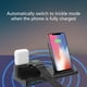 thumbnail image 4 of Soporte de carga rápida inalámbrica USB dual multifunción adecuado para carga inalámbrica, auriculares Bluetooth, reloj inteligente, teléfono móvil, cargador inalámbrico tres en uno, carga inalámbrica, 4 of 9