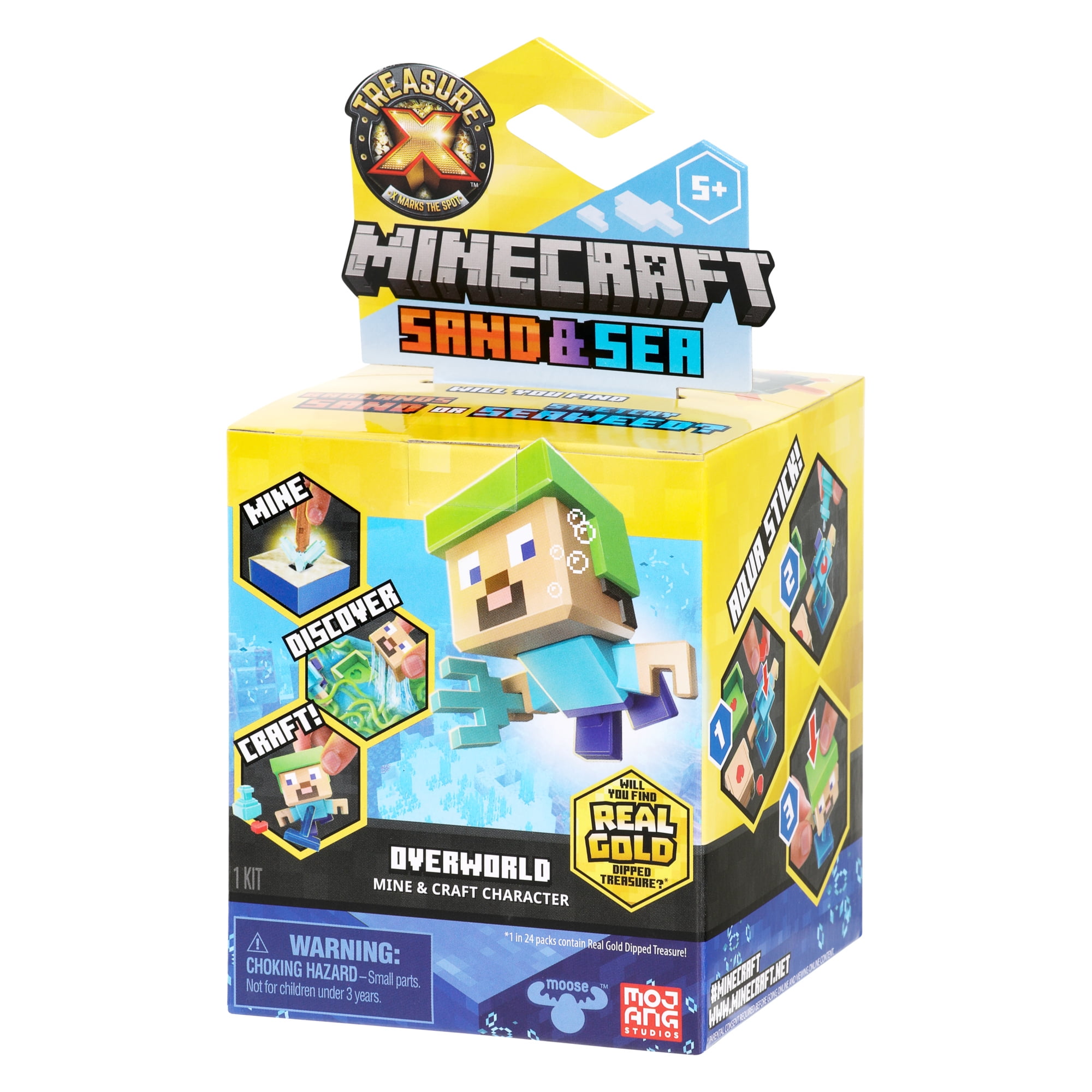 Treasure X Minecraft Sand & Sea, Overworld Characters, Mine