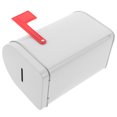 thumbnail image 5 of LOLIPPYY Kids Mailbox Toy: Raised Flag Metal Post Box - Valentine Card Exchange Box for School - Tinplate Mailbox for Classroom Card Collections, 5 of 7
