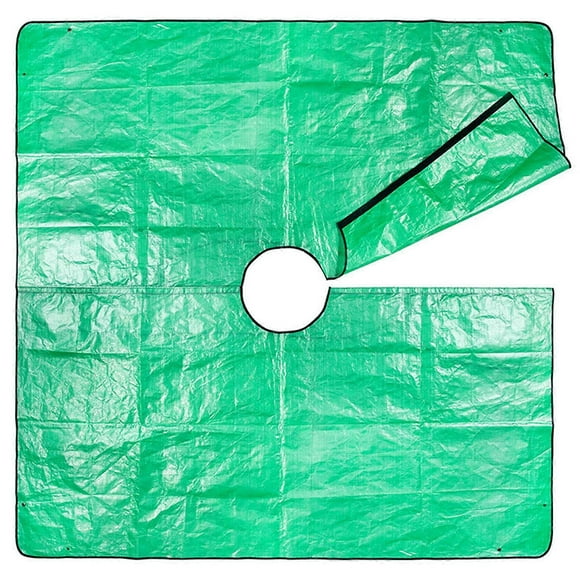 Garden Tree Pruning Waterproof Tarp Collecting Leaves Debris Lawn Tarps for Outdoor Garden Lawn Use