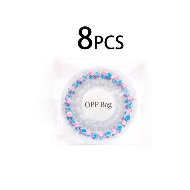 A variety of diamond stickers butterfly nail drill toys magic girl dress up hair accessories hairpin set drill 8pcs diamond pieces OPP bag